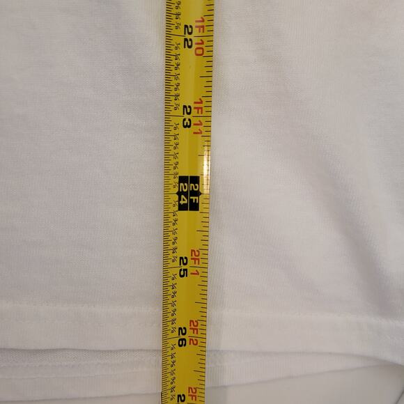 New Orleans Cartoon Graphic Tee Born to be Wild White Size Small Short Sleeve - Picture 7 of 7